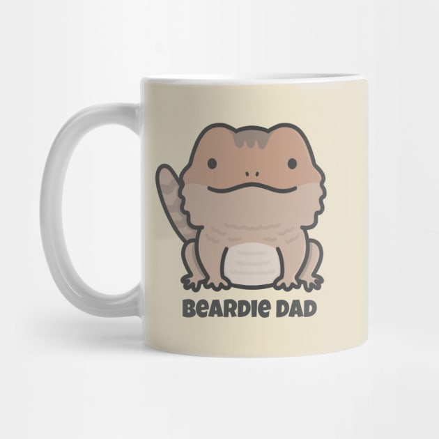 Brown Bearded Dragon Dad by pbanddoodles